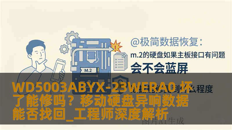 WD5003ABYX-23WERA0 坏了能修吗？移动硬盘异响数据能否找回_工程师深度解析