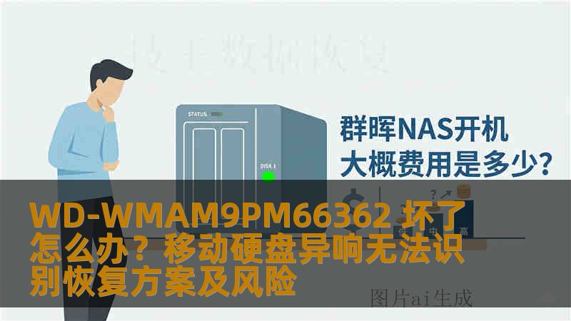 WD-WMAM9PM66362 坏了怎么办？移动硬盘异响无法识别恢复方案及风险