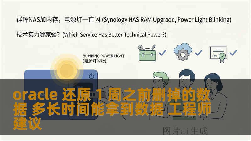 oracle 还原 1 周之前删掉的数据 多长时间能拿到数据 工程师建议