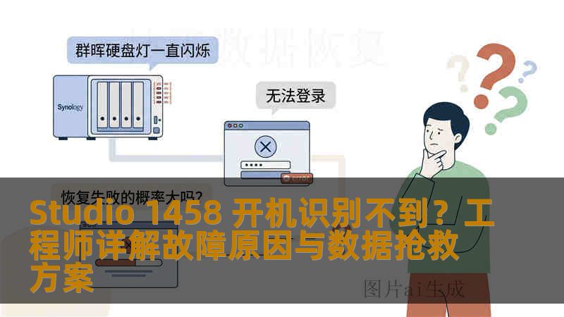 Studio 1458 开机识别不到？工程师详解故障原因与数据抢救方案