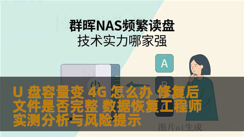 U 盘容量变 4G 怎么办 修复后文件是否完整 数据恢复工程师实测分析与风险提示