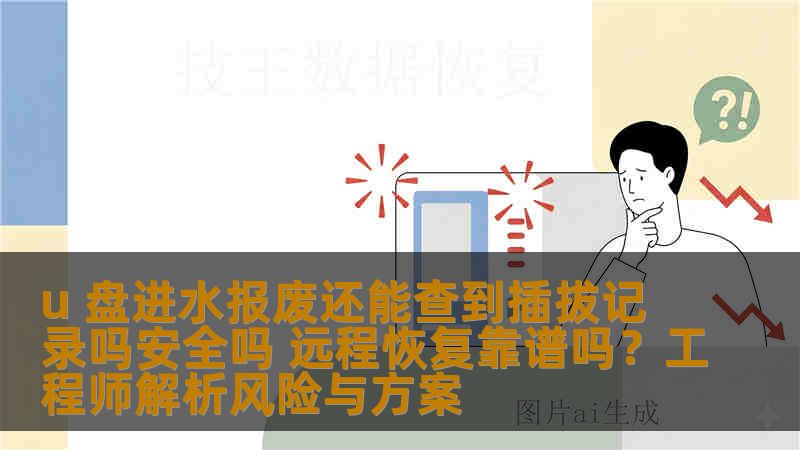 u 盘进水报废还能查到插拔记录吗安全吗 远程恢复靠谱吗？工程师解析风险与方案