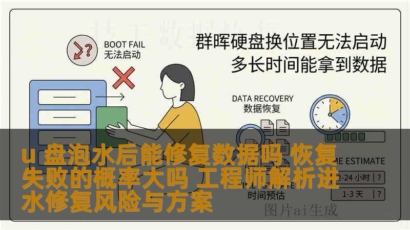 u 盘泡水后能修复数据吗 恢复失败的概率大吗 工程师解析进水修复风险与方案