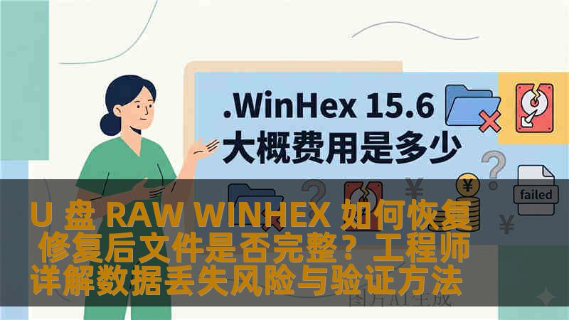 U 盘 RAW WINHEX 如何恢复 修复后文件是否完整？工程师详解数据丢失风险与验证方法