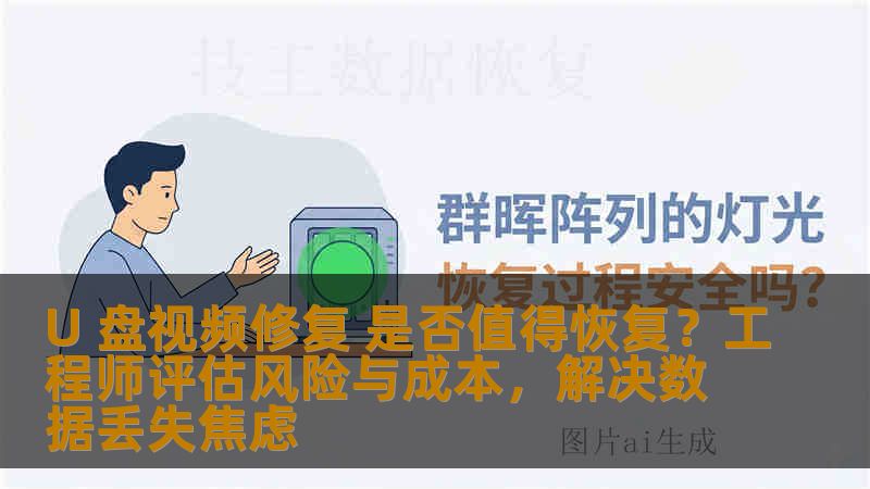 U 盘视频修复 是否值得恢复？工程师评估风险与成本，解决数据丢失焦虑