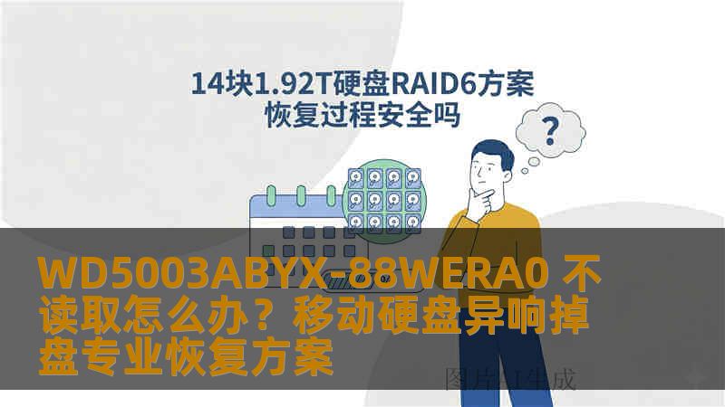 WD5003ABYX-88WERA0 不读取怎么办？移动硬盘异响掉盘专业恢复方案