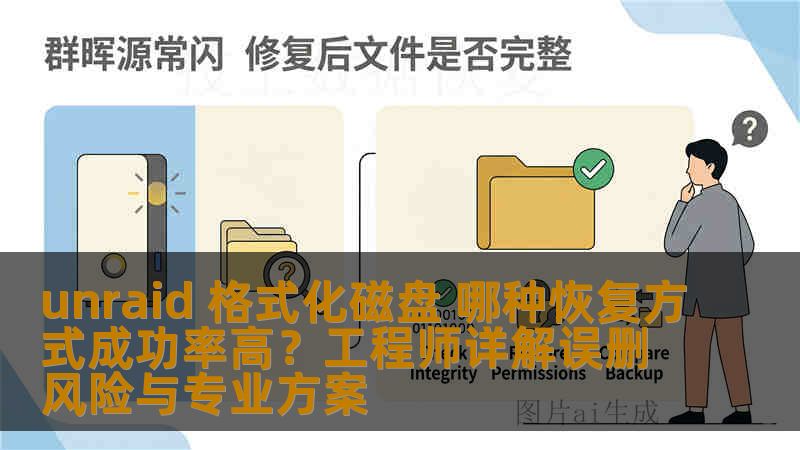 unraid 格式化磁盘 哪种恢复方式成功率高？工程师详解误删风险与专业方案