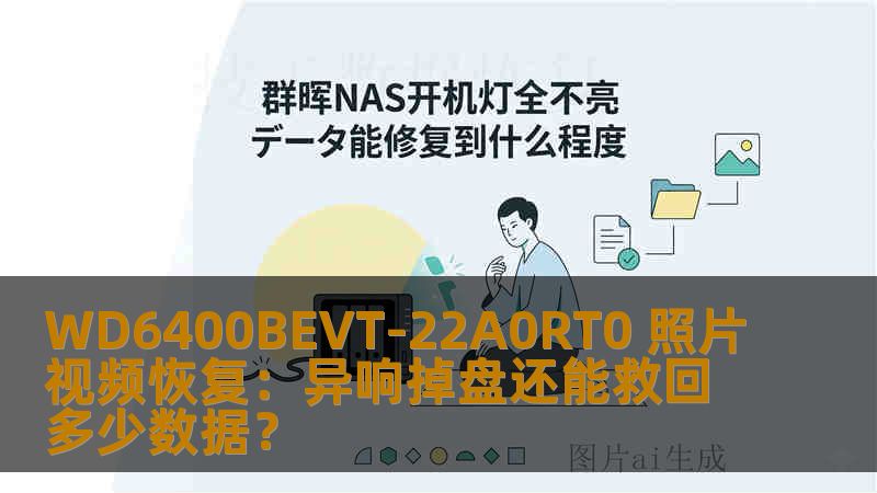 WD6400BEVT-22A0RT0 照片视频恢复：异响掉盘还能救回多少数据？