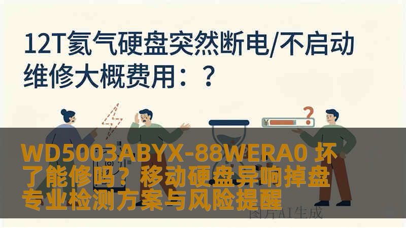 WD5003ABYX-88WERA0 坏了能修吗？移动硬盘异响掉盘专业检测方案与风险提醒