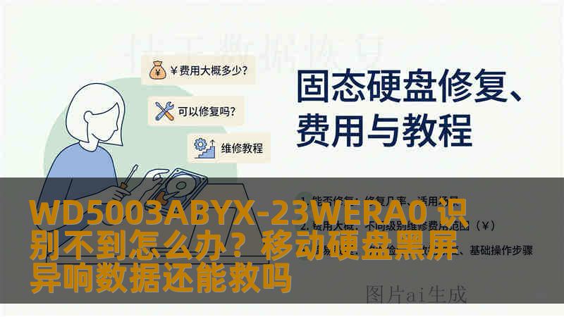 WD5003ABYX-23WERA0 识别不到怎么办？移动硬盘黑屏异响数据还能救吗