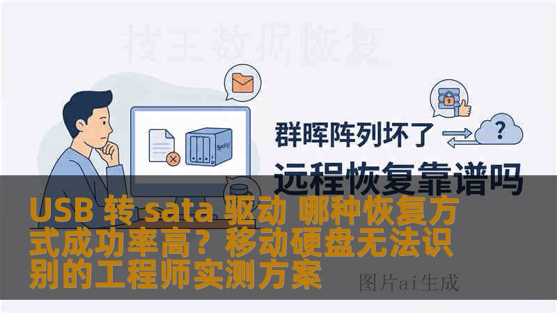 USB 转 sata 驱动 哪种恢复方式成功率高？移动硬盘无法识别的工程师实测方案