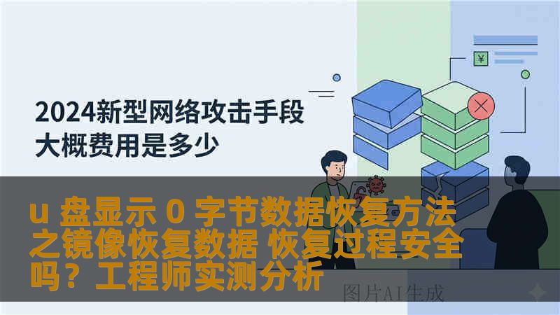 u 盘显示 0 字节数据恢复方法之镜像恢复数据 恢复过程安全吗？工程师实测分析