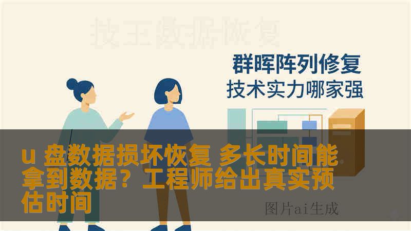 u 盘数据损坏恢复 多长时间能拿到数据？工程师给出真实预估时间