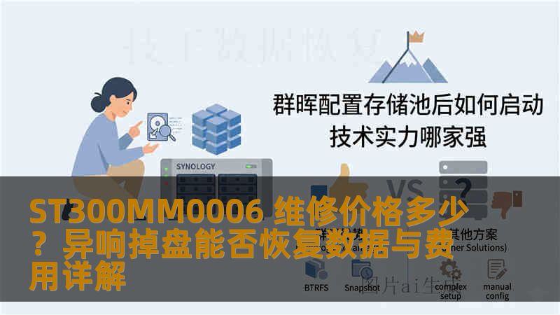 ST300MM0006 维修价格多少？异响掉盘能否恢复数据与费用详解