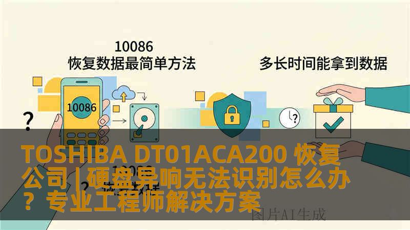 TOSHIBA DT01ACA200 恢复公司 | 硬盘异响无法识别怎么办？专业工程师解决方案