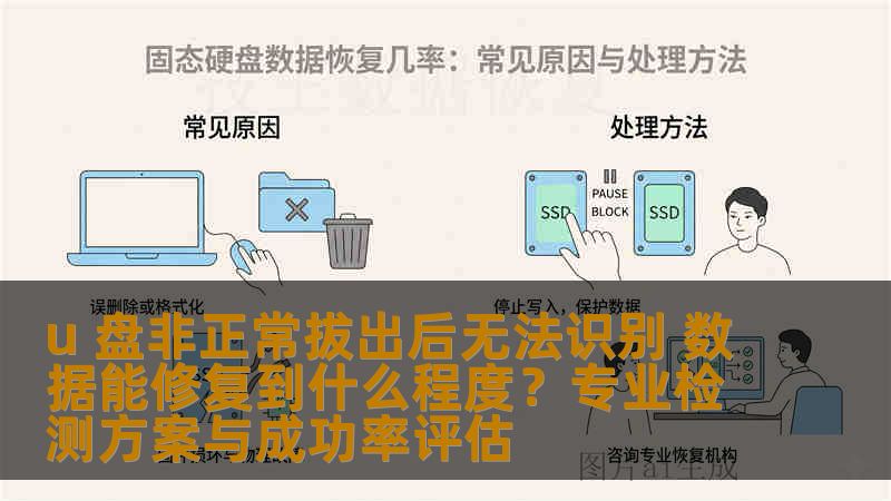 u 盘非正常拔出后无法识别 数据能修复到什么程度？专业检测方案与成功率评估