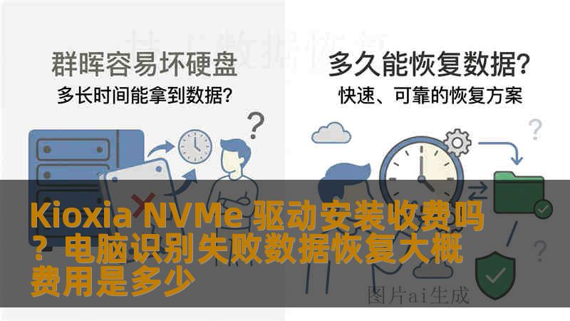 Kioxia NVMe 驱动安装收费吗？电脑识别失败数据恢复大概费用是多少