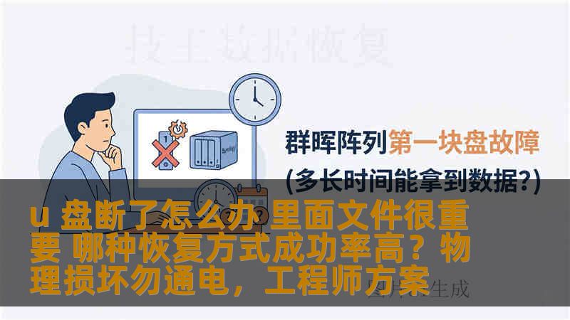 u 盘断了怎么办 里面文件很重要 哪种恢复方式成功率高？物理损坏勿通电，工程师方案