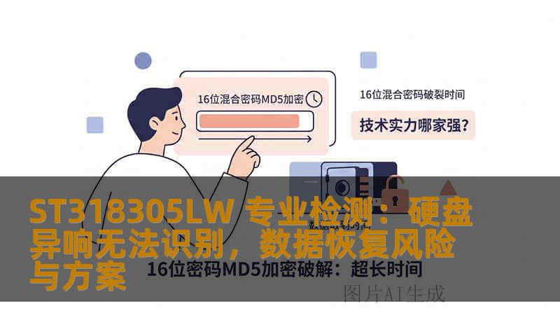 ST318305LW 专业检测：硬盘异响无法识别，数据恢复风险与方案
