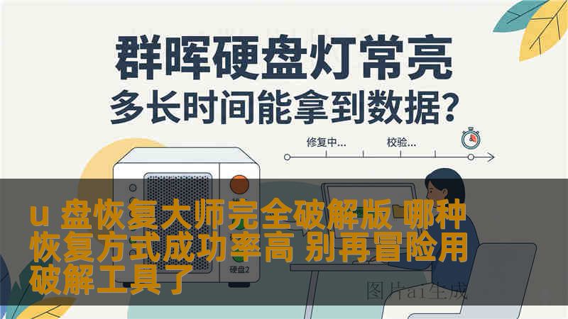 u 盘恢复大师完全破解版 哪种恢复方式成功率高 别再冒险用破解工具了