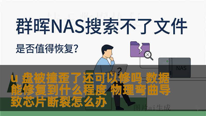 u 盘被撞歪了还可以修吗 数据能修复到什么程度 物理弯曲导致芯片断裂怎么办