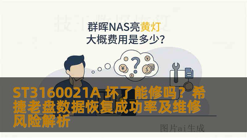 ST3160021A 坏了能修吗？希捷老盘数据恢复成功率及维修风险解析