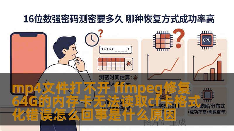 mp4文件打不开 ffmpeg修复64G的内存卡无法读取cf卡格式化错误怎么回事是什么原因