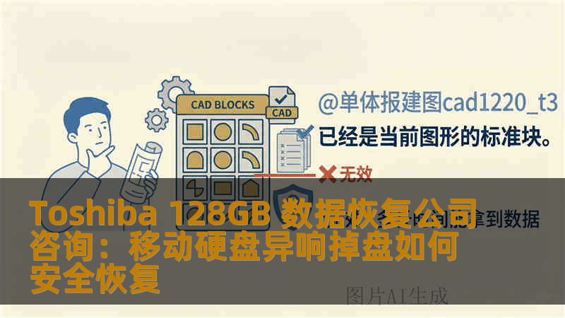 Toshiba 128GB 数据恢复公司咨询：移动硬盘异响掉盘如何安全恢复
