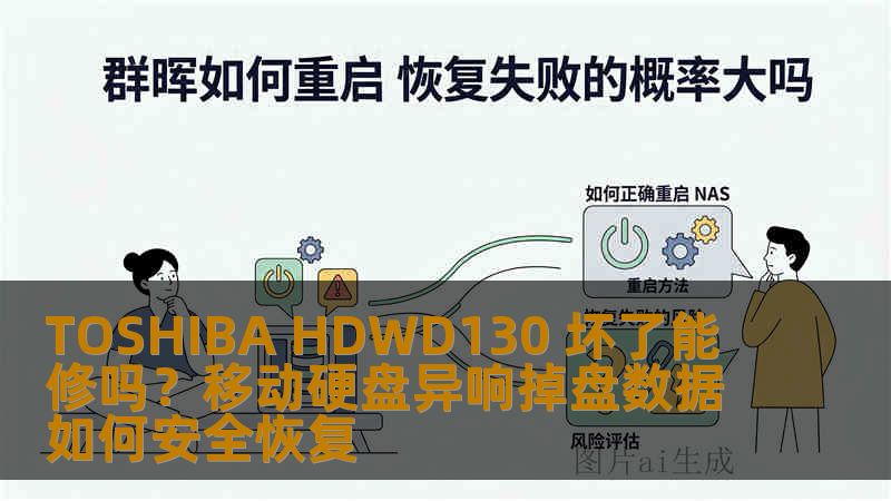 TOSHIBA HDWD130 坏了能修吗？移动硬盘异响掉盘数据如何安全恢复