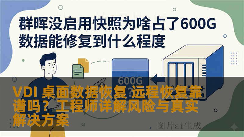 VDI 桌面数据恢复 远程恢复靠谱吗？工程师详解风险与真实解决方案