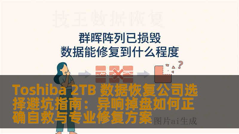 Toshiba 2TB 数据恢复公司选择避坑指南：异响掉盘如何正确自救与专业修复方案