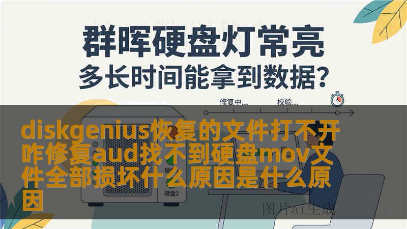 diskgenius恢复的文件打不开咋修复aud找不到硬盘mov文件全部损坏什么原因是什么原因