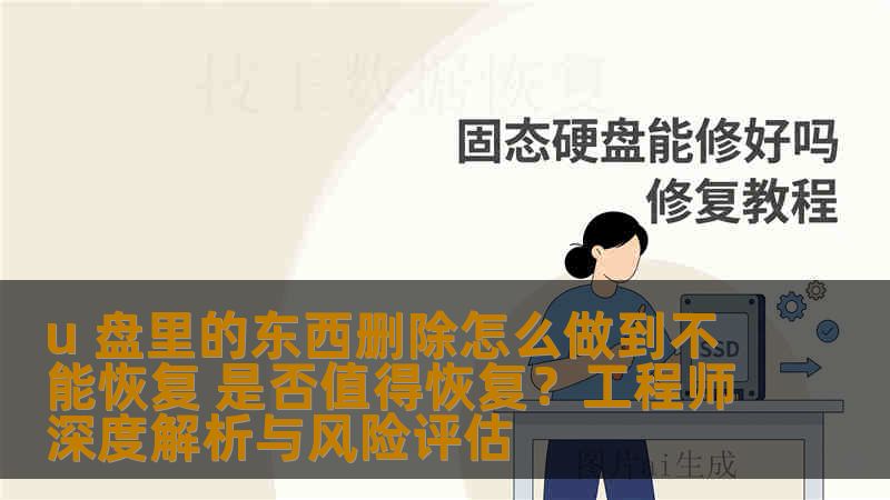 u 盘里的东西删除怎么做到不能恢复 是否值得恢复？工程师深度解析与风险评估