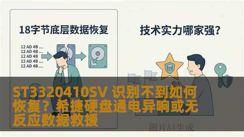 ST3320410SV 识别不到如何恢复？希捷硬盘通电异响或无反应数据救援