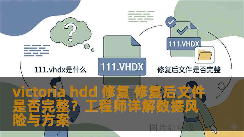victoria hdd 修复 修复后文件是否完整？工程师详解数据风险与方案