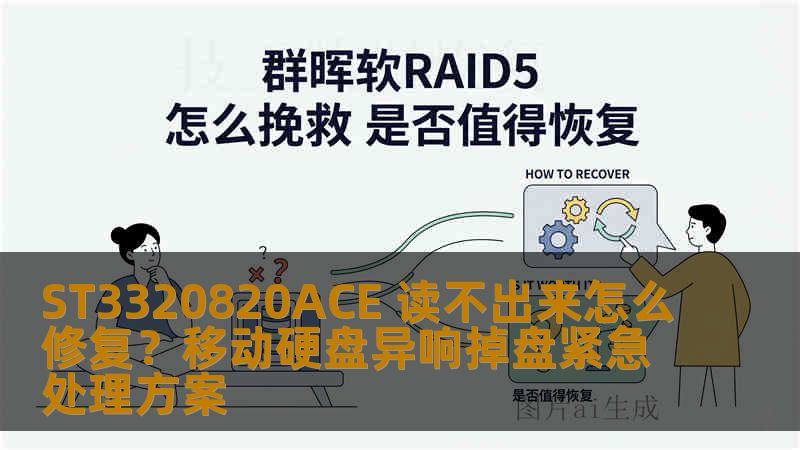 ST3320820ACE 读不出来怎么修复？移动硬盘异响掉盘紧急处理方案