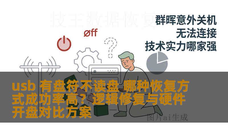 usb 有盘符不读盘 哪种恢复方式成功率高？逻辑修复与硬件开盘对比方案