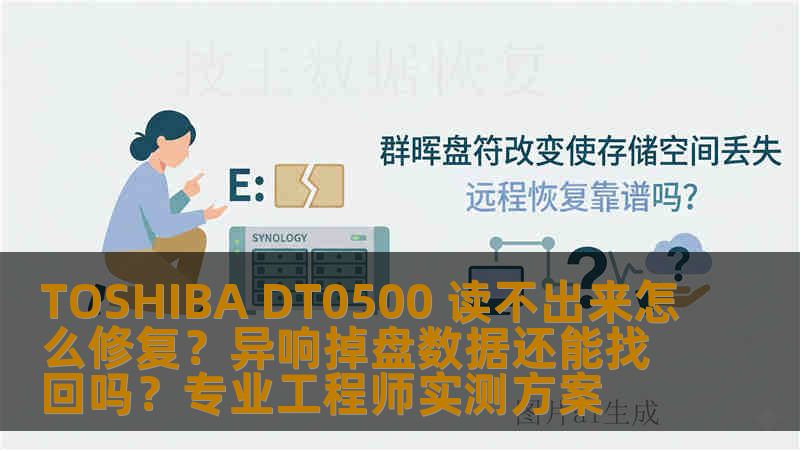 TOSHIBA DT0500 读不出来怎么修复？异响掉盘数据还能找回吗？专业工程师实测方案