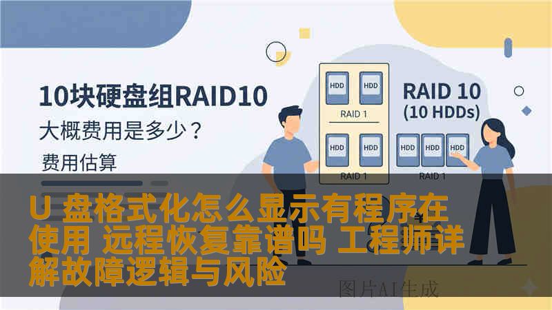 U 盘格式化怎么显示有程序在使用 远程恢复靠谱吗 工程师详解故障逻辑与风险