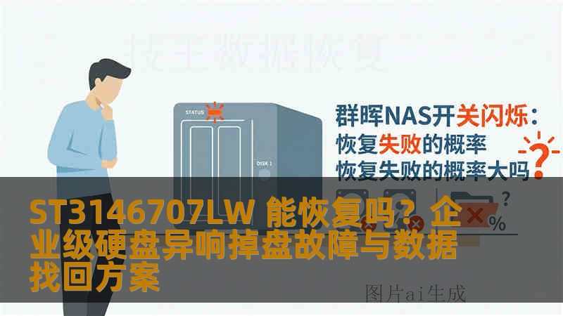 ST3146707LW 能恢复吗？企业级硬盘异响掉盘故障与数据找回方案
