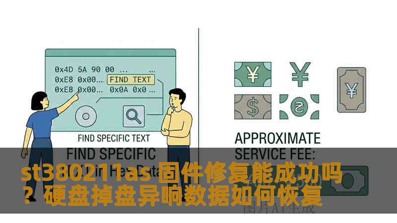 st380211as 固件修复能成功吗？硬盘掉盘异响数据如何恢复