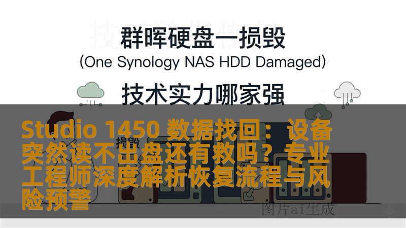 Studio 1450 数据找回：设备突然读不出盘还有救吗？专业工程师深度解析恢复流程与风险预警