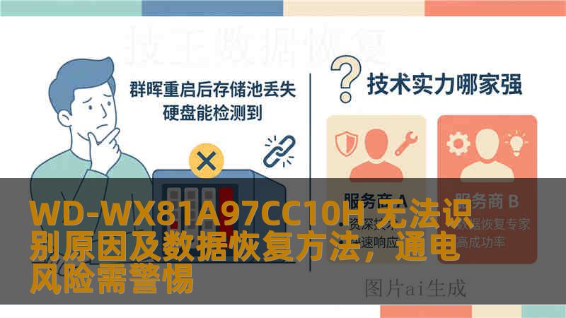 WD-WX81A97CC10H 无法识别原因及数据恢复方法，通电风险需警惕
