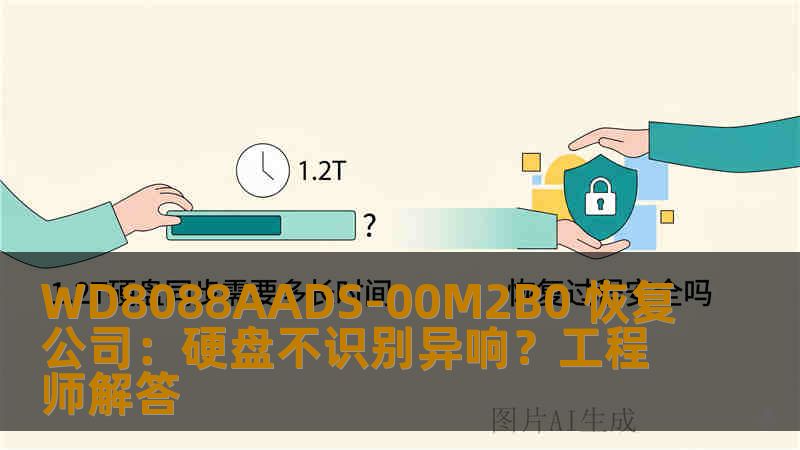 WD8088AADS-00M2B0 恢复公司：硬盘不识别异响？工程师解答