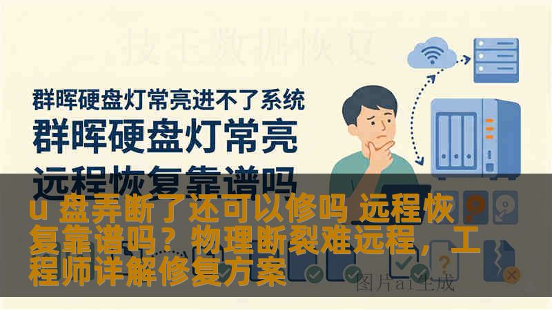 u 盘弄断了还可以修吗 远程恢复靠谱吗？物理断裂难远程，工程师详解修复方案