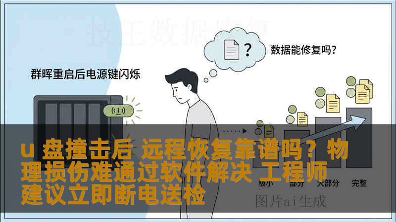 u 盘撞击后 远程恢复靠谱吗？物理损伤难通过软件解决 工程师建议立即断电送检