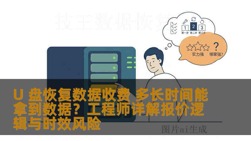 U 盘恢复数据收费 多长时间能拿到数据？工程师详解报价逻辑与时效风险