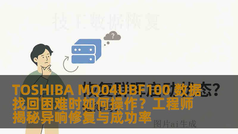TOSHIBA MQ04UBF100 数据找回困难时如何操作？工程师揭秘异响修复与成功率