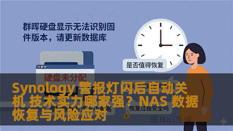 Synology 警报灯闪后自动关机 技术实力哪家强？NAS 数据恢复与风险应对