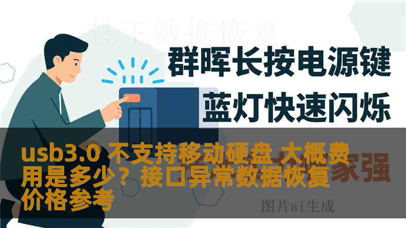 usb3.0 不支持移动硬盘 大概费用是多少？接口异常数据恢复价格参考